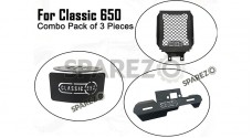 For Royal Enfield Classic 650 3 Pcs Accessories Combo Pack - SPAREZO For Royal Enfield Classic 650 3 Pcs Accessories Combo Pack - SPAREZO